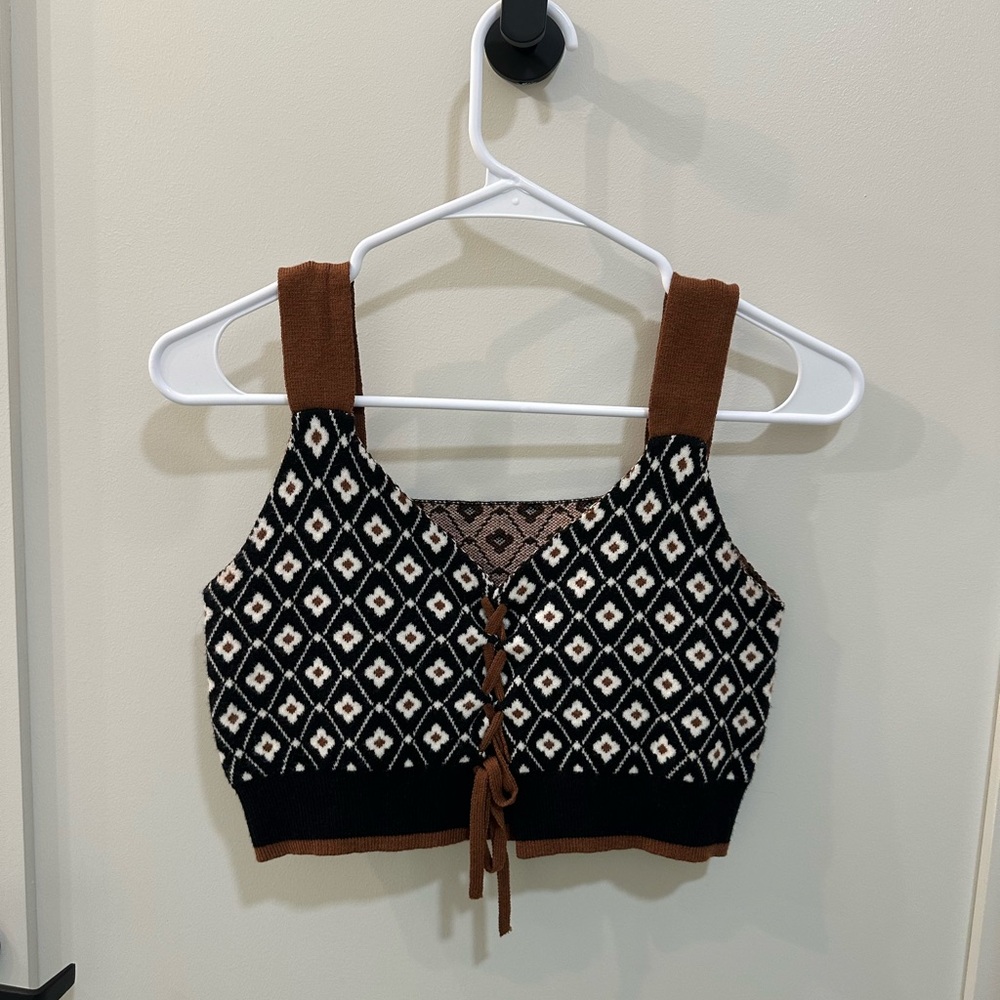 Sweater Crop Top